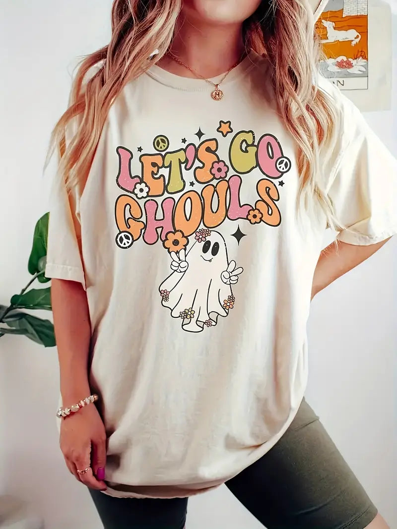 Let's Go Ghouls T-Shirt For Women