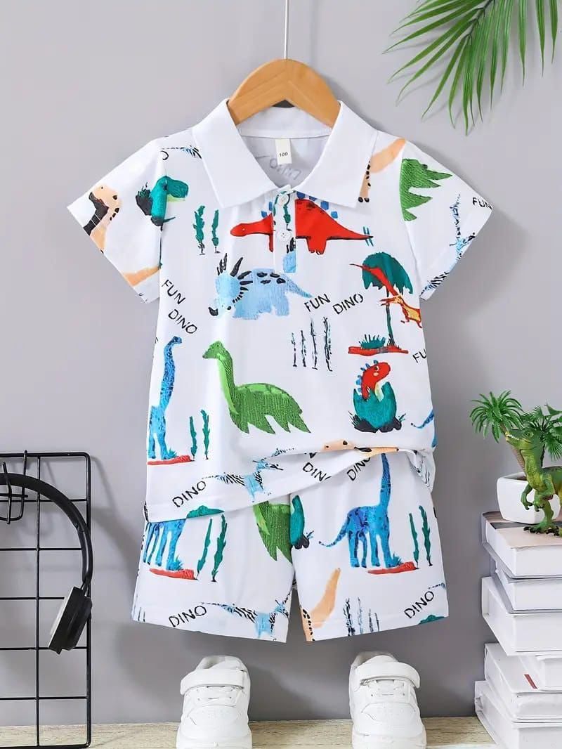 Dinosaur Summer Kids Dress