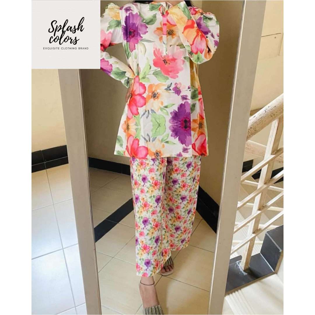 All Floral Co-Ord Dress