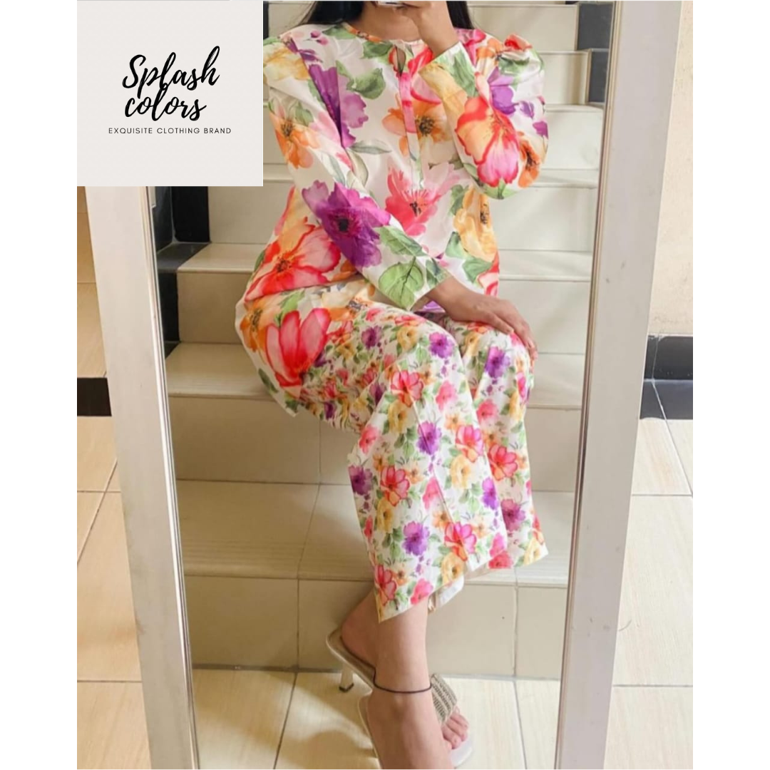 All Floral Co-Ord Dress