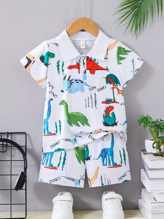 Dinosaur Summer Kids Dress