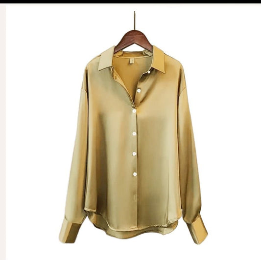 Silk Shirt Blouse For Women